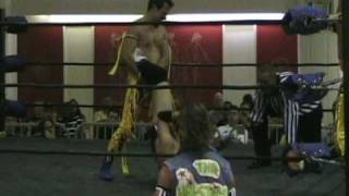 VCW  Bravado Brothers vs The Hallstars  073110 [upl. by Clarice151]