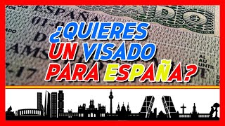 Como solicitar una VISA para ESPAÑA ¿Qué debo hacer para obtener el VISADO para ESPAÑA [upl. by Dicks]