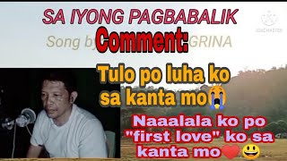 SA IYONG PAGBABALIKORIG EDDIE PEREGRINA SONG [upl. by Ingaberg650]