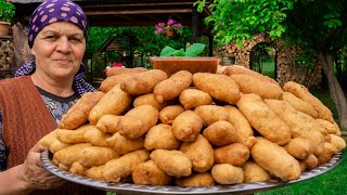 Piroshki  Homemade Fried Buns  Easy Recipe [upl. by Asilana698]