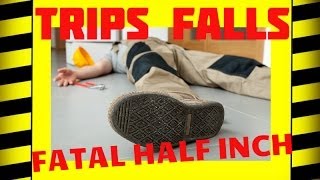 Slips Trips amp Falls  The Fatal Half Inch  Safety Training Video [upl. by Pantheas]