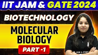 IIT JAM amp GATE 2024  Biotechnology  Molecular Biology PYQ and Most Important Questions  Part 1 [upl. by Atalaya224]