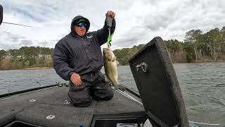 Lake Guntersville 2nd day fishing trip 🎣👍😁 [upl. by Barcroft]