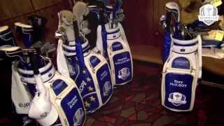 The 2014 Ryder Cup European Team Locker Room [upl. by Roel]