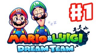 Mario amp Luigi Dream Team  Gameplay Walkthrough Part 1  Piillo Island Intro Nintendo 3DS [upl. by Lenny]