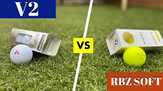 TaylorMade RBZ Soft VS Kirkland Signature V2 What Is The Best Budget Golf Ball [upl. by Huntley]