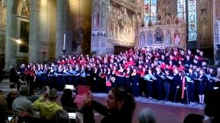 Gaudeamus Igitur StudentenChöre Pfingsten 2015 in Florenz [upl. by Aztilem163]