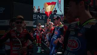 Toprak smashing screen at Portimao 🔥  PRTWorldSBK 🇵🇹 [upl. by Abbate]