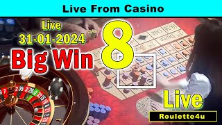 🔴 LIVE ROULETTE  🔥 Live Las Vegas Casino  31012024  🎰 Roulette  ✅ Roulette4u [upl. by Crowley566]