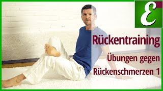 Rückentraining für zuhause ohne Geräte Teil 1 [upl. by Breed]