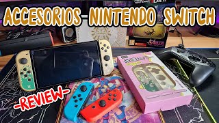 CARCASA para NINTENDO SWITCH OLED estilo ZELDA Tears of the Kingdom y algunos accesorios [upl. by Lisa]