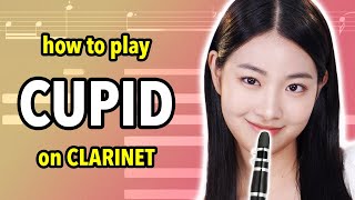 How to play Cupid on Clarinet  Clarified [upl. by Xel425]