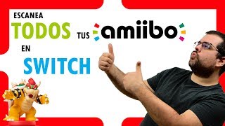 Cómo CONECTAR AMIIBO en NINTENDO SWITCH en 1 MIN 🤩 🤩 2021 [upl. by Santana]