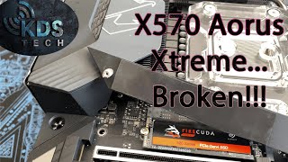 X570 Aorus Xtreme Broken [upl. by Felicdad]