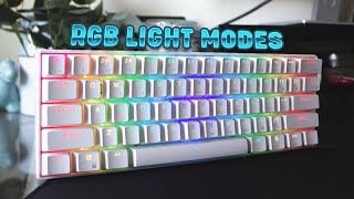 How to Change RGB on RK61 60 Keyboard Type Function Keys  More [upl. by Salvatore]