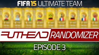 THE FUTHEAD RANDOMIZER 3  I HATE SKILLERS FIFA 15 ULTIMATE TEAM [upl. by Nylleoj]