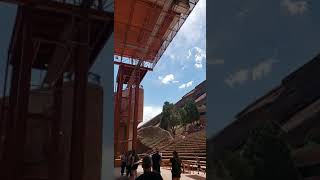 Red Rocks Amphitheatre view from the stage [upl. by Sankey914]