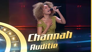 CHANNAH  A natural woman  DanceSing  Audities [upl. by Ahswat]