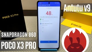 Snapdragon 860 Antutu Score v9 ★ POCO X3 PRO Antutu M2102J20SG [upl. by Favian]