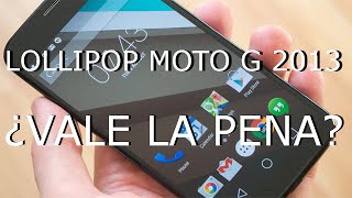 Actualizar Moto G a Lollipop ¿VALE LA PENA  Android Evolution [upl. by Rebba]