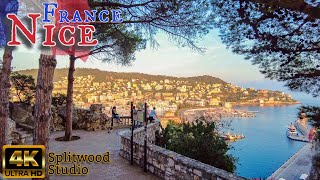 History Jewel of Nice A Captivating 4K Journey Through Colline du Château I Castle Hill Park [upl. by Luhe264]