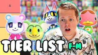 Ranking ALL 413 Villagers in Animal Crossing New Horizons Tier List FM Part 35 [upl. by Saber]