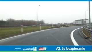 A2 że bezpiecznie Włączanie się do ruchu na autostradzie [upl. by Turmel]