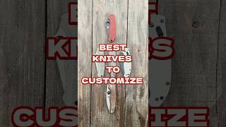 Best KNIVES to Customize knife youtubeshorts shorts edc blade [upl. by Adnawak376]