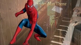 SpiderMan  Main Theme  Piano Solo [upl. by Divad]