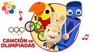 Musica Olimpiadas 2016 para Niños  Canciones Infantiles de los Juegos Olimpicos 2016  BabyFirst [upl. by Perlie]