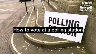 How to vote at polling stations [upl. by Reema]