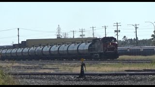 Massive CP Rail Action Around Winnipeg MB On the Transcon [upl. by Ardnaid176]