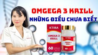 Những Điều Chưa Biết Về Siêu Phẩm Omega 3 Krill  Dr Trang Pi [upl. by Trautman]