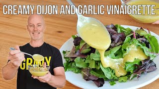 Creamy Dijon and Garlic Vinaigrette  How to Make a Dijon Vinaigrette  EasytoMake Vinaigrette [upl. by Onaivatco]