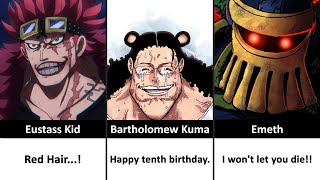 All One Piece Characters Last Words [upl. by Noland]