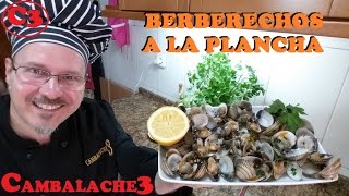 BERBERECHOS A LA PLANCHA CON AJO Y PEREJIL 1 [upl. by Ardnad]