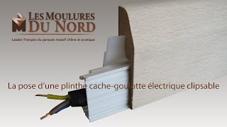 Comment poser une plinthe électrique clipsable [upl. by Bette883]