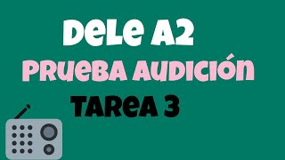 PRUEBA AUDITIVA TAREA3 DELEA2AUDICIÓN [upl. by Ynetruoc]