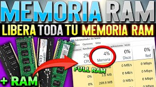 Como Liberar MEMORIA RAM en Windows 10 y 11  Liberar y Reducir Consumo de Memoria RAM [upl. by Edmonds]