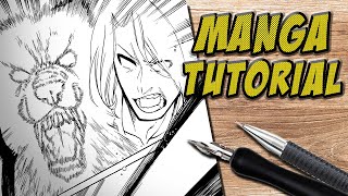 Eine MANGA Seite zeichnen KOMPLETTES TUTORIAL  Drawinglikeasir [upl. by Atisor920]