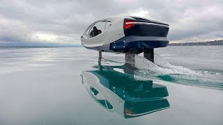 SeaBubbles testing the Fly By Wire control system [upl. by Hamachi]