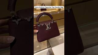 Louis Vuitton Capucine Top Handle Bag louisvuitton lv lvbag luxurybag luxury bag [upl. by Aihsenat]