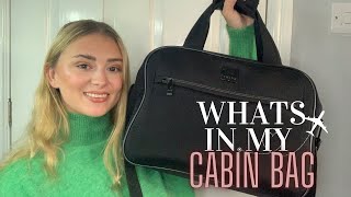 What Is In My Cabin Bag  Travel Essentials amp Top Tips  Megan Rose [upl. by Clotilda]