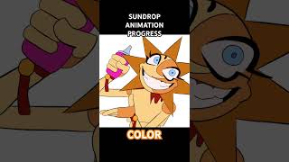 Sundrop animation progress PT 3 fivenightsatfreddyssecuritybreach [upl. by Urian]