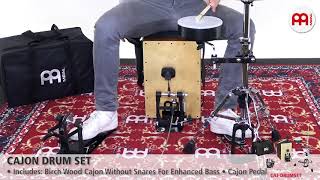 MEINL Percussion  MEINL Percussion  Cajon Drum Set  CAJDRUMSET [upl. by Camala]