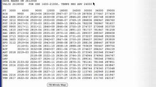 How To Read A Winds Aloft Forecast [upl. by Ayotas]