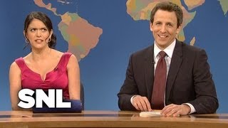 Weekend Update Girl You Wish You Hadnt Started a Conversation With on the 2012 Election  SNL [upl. by Eidnahs]