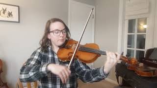 Rigadoon  violin play through [upl. by Ardna112]