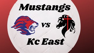 Middle School Volleyball VS KC East [upl. by Eulaliah]