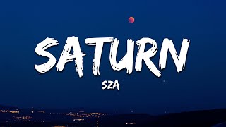 SZA  Saturn Lyrics [upl. by Enined785]